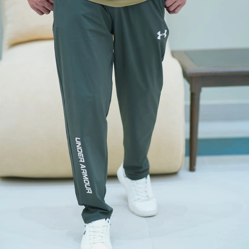 Men's Premium Slim-Fit Performance Trouser | Dark Teal | Tapered Jogger | Dry-Fit Fabric
